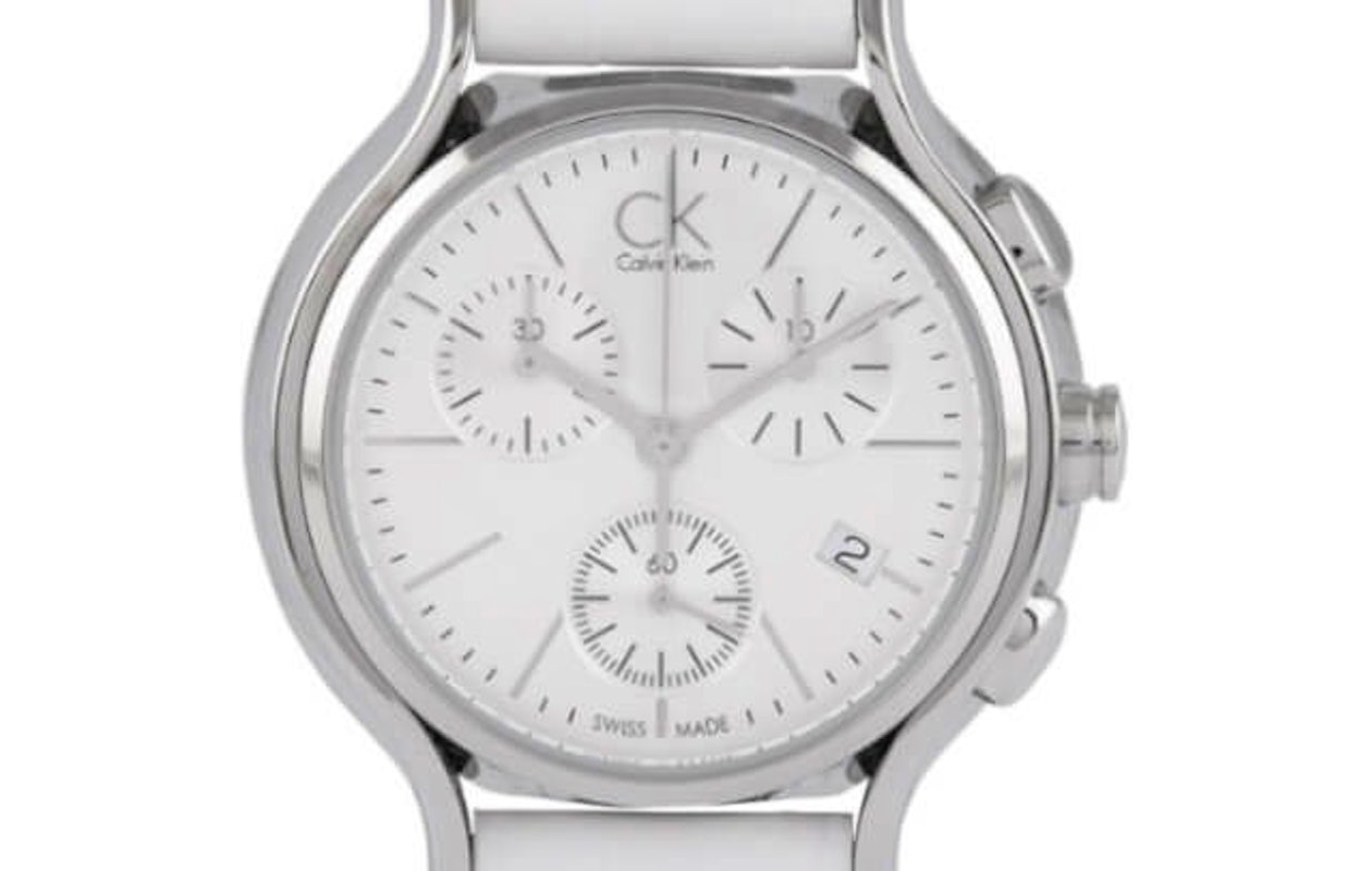 Steel de show met dit mooie horloge van Calvin Klein!