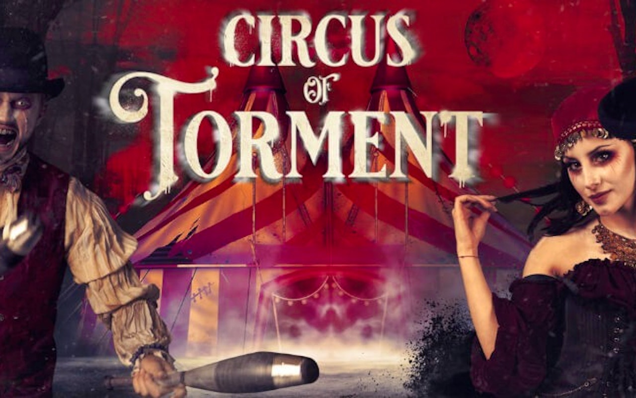 2 tickets voor de horror show van Circus of Torment!