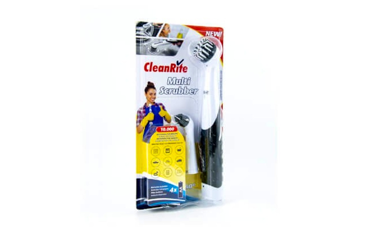 Maak sneller en grondiger schoon met de CleanRite Multi Scrubber!