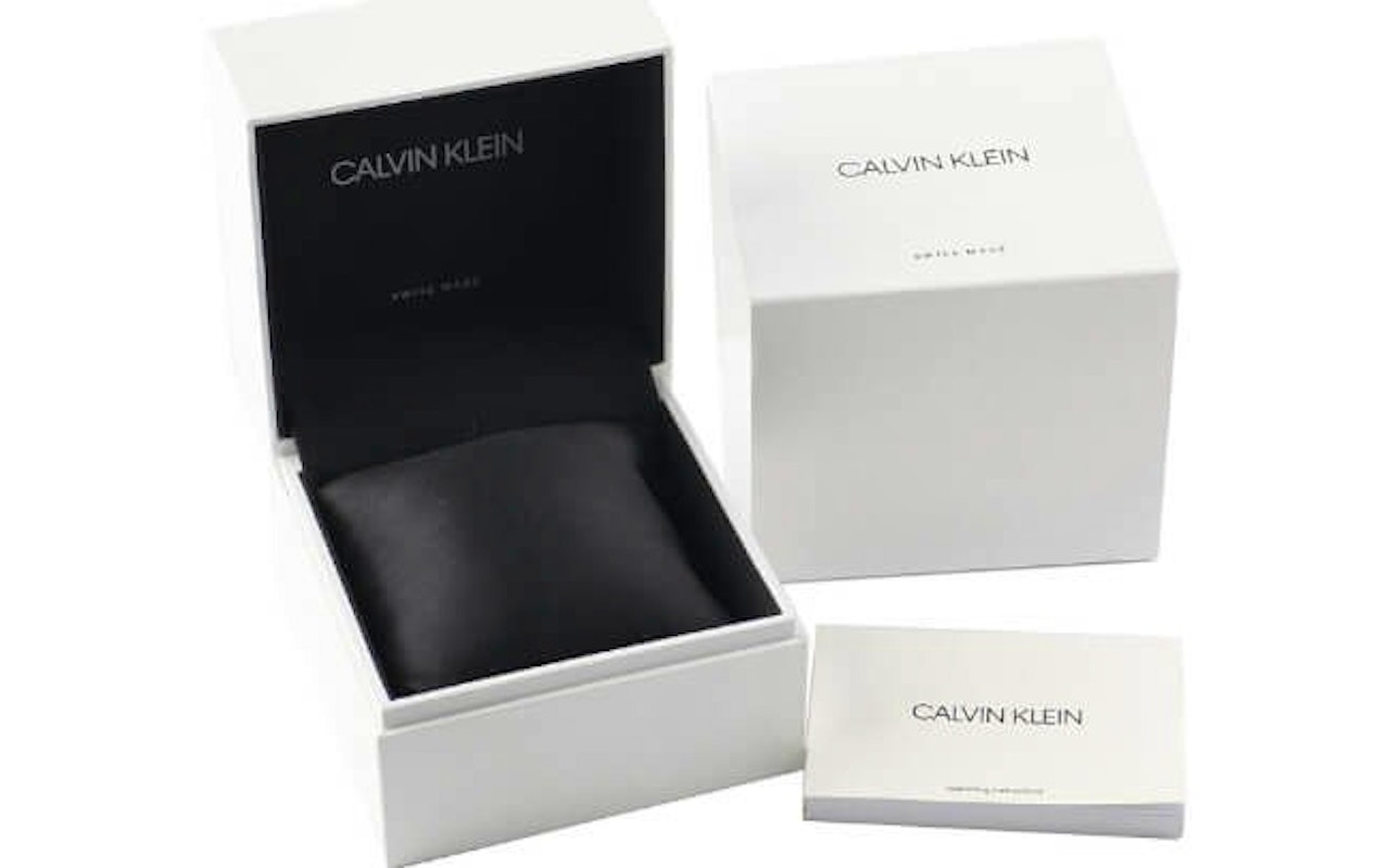 Goudkleurig dameshorloge van het merk Calvin Klein!