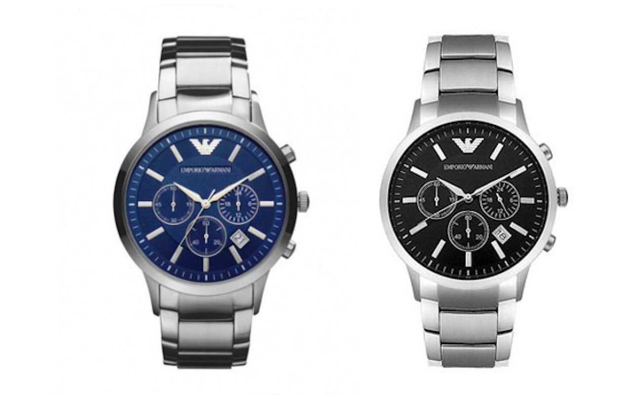 Emporio Armani horloge in 2 kleuren!