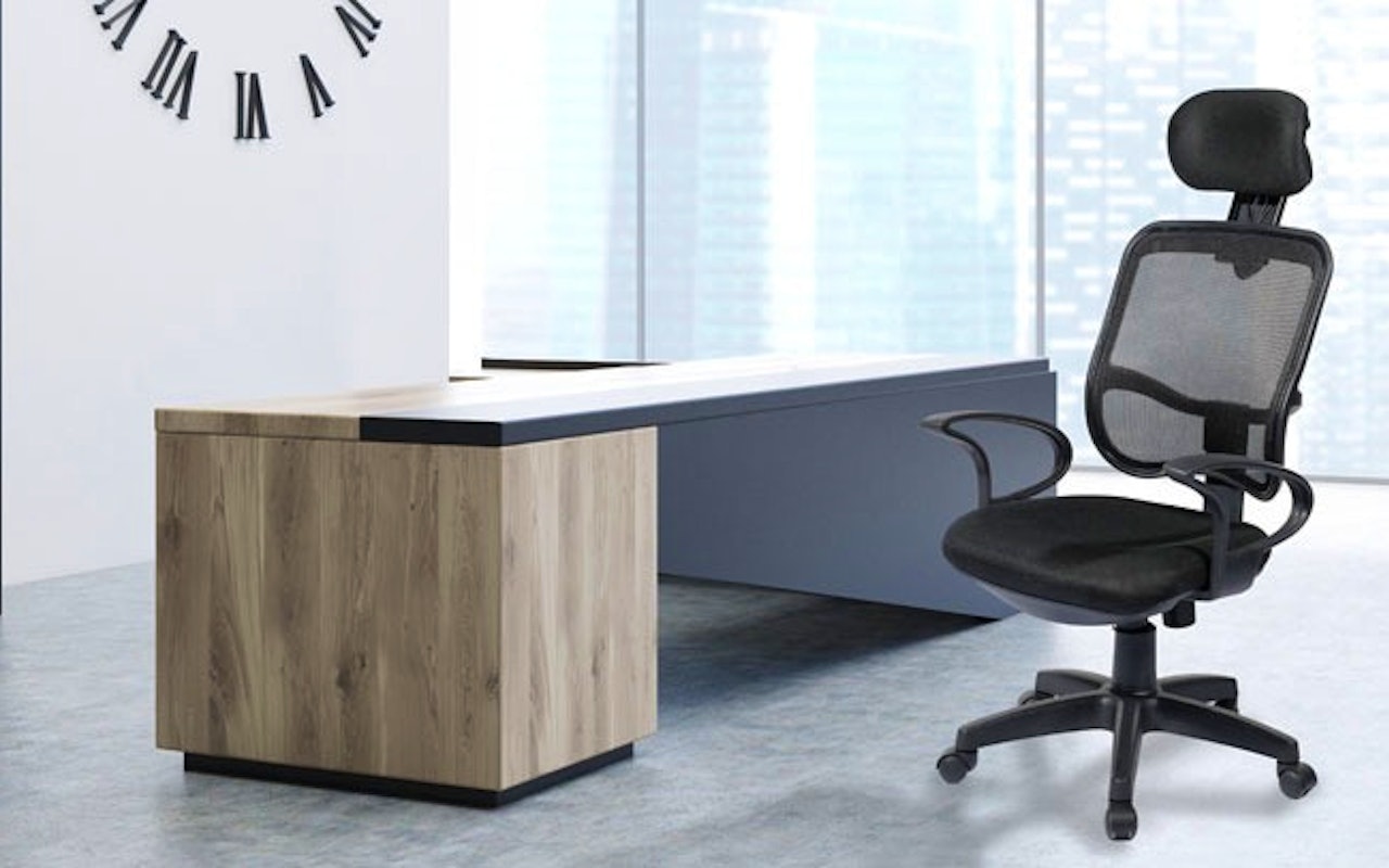 Luxe en ergonomische bureaustoel!