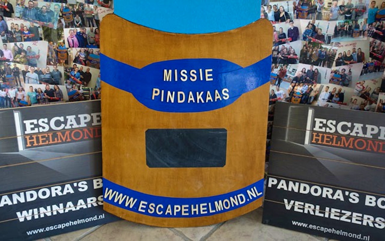 Escape Room - Missie Pindakaas voor 8 personen!