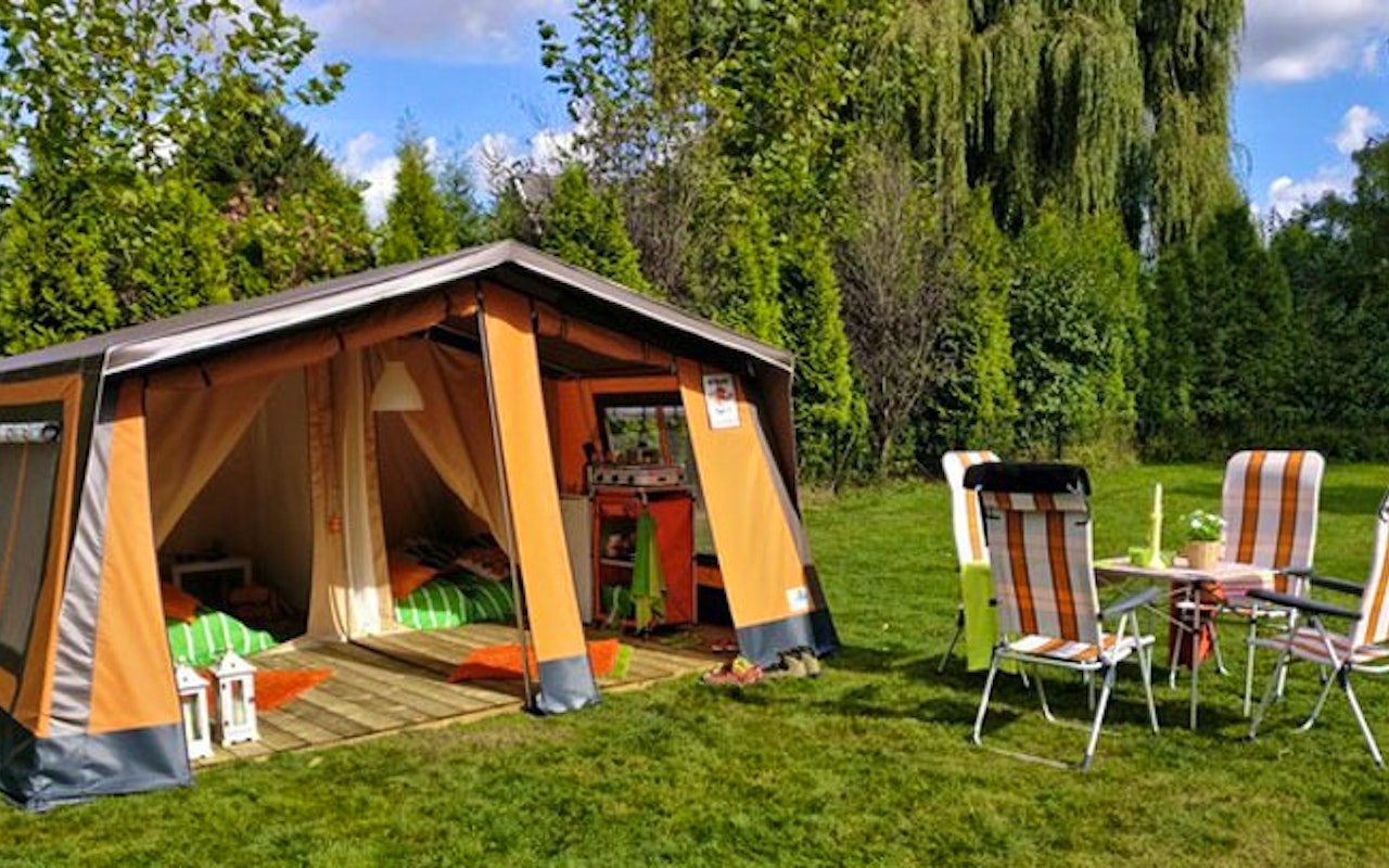 7 nachten kamperen in een 4-persoons Freecamp Tent!