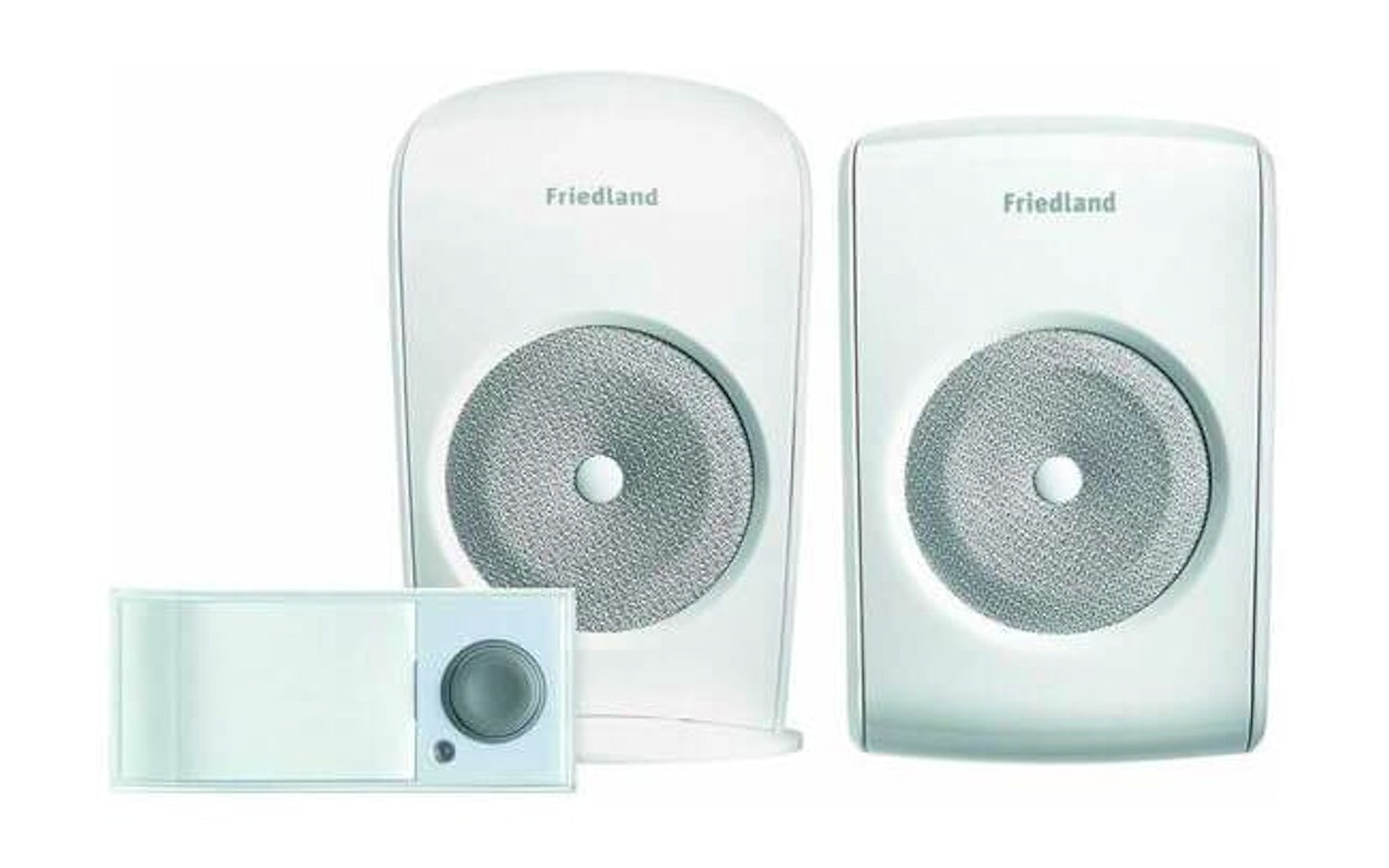 Friedland D3100S - Evo + Funkgong Set deurbel!