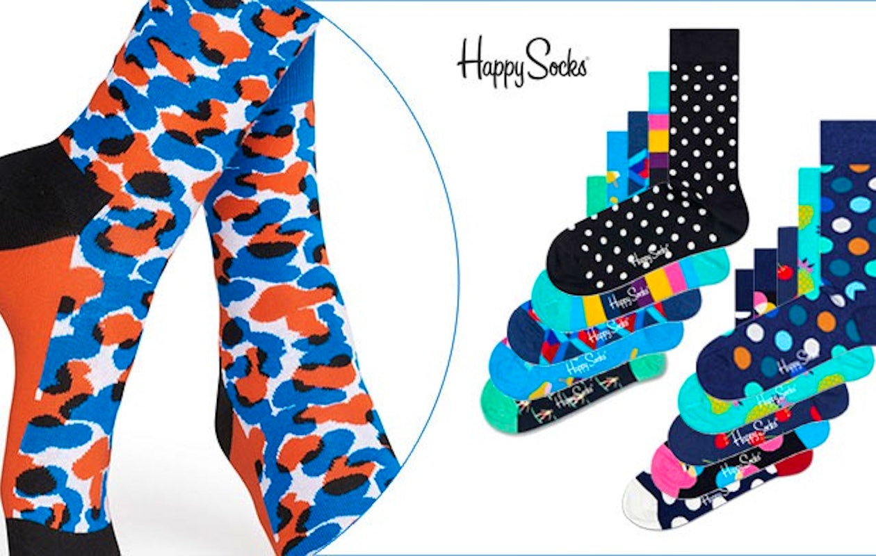 De trend van het moment, de Happy Socks!