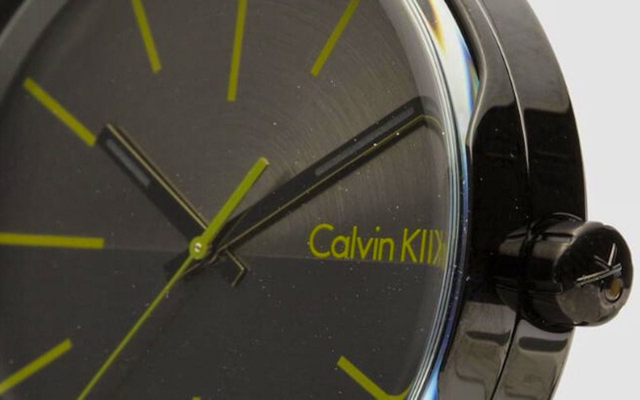 Zwart Calvin Klein K7Y214CL horloge voor mannen!