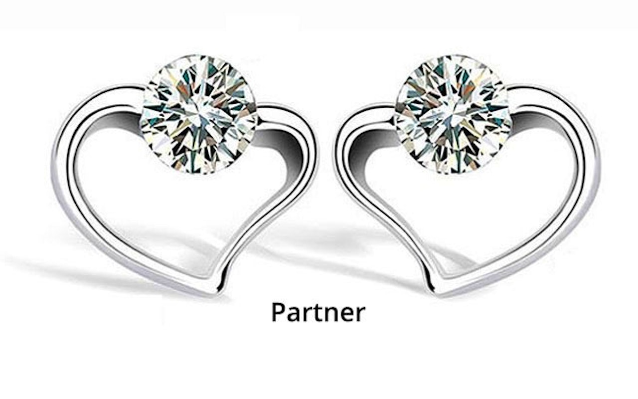 Mooie Love Earrings van Van Amstel Diamond!