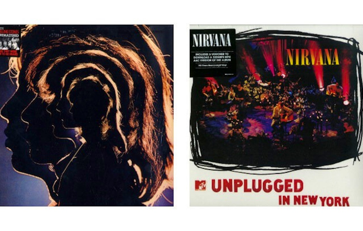 Kies 3 nieuwe LP's! Keuze uit o.a. The Rolling Stones, Eric Clapton en NIRVANA!