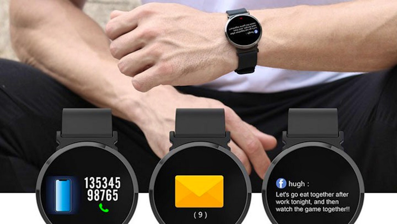 Luxe Parya smartwatch!