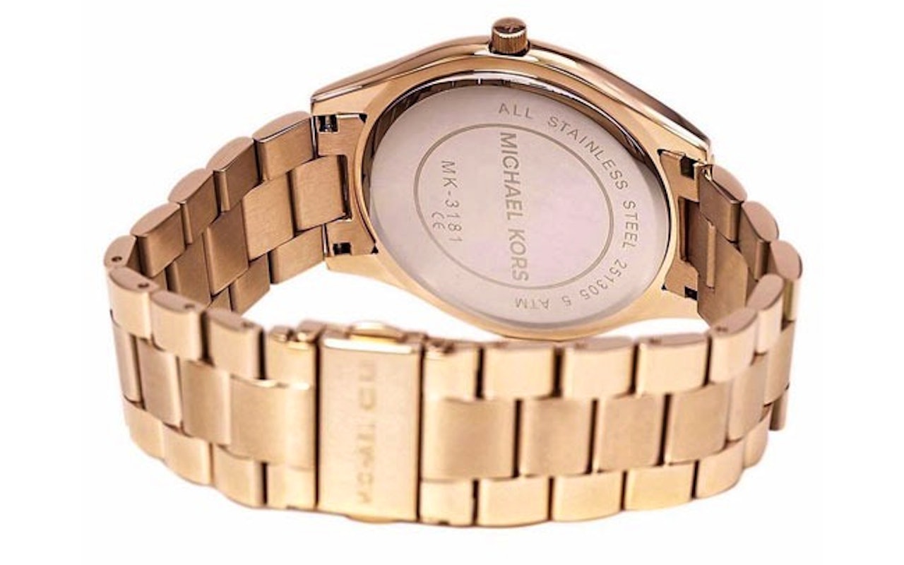 Bruin Michael Kors dames horloge!