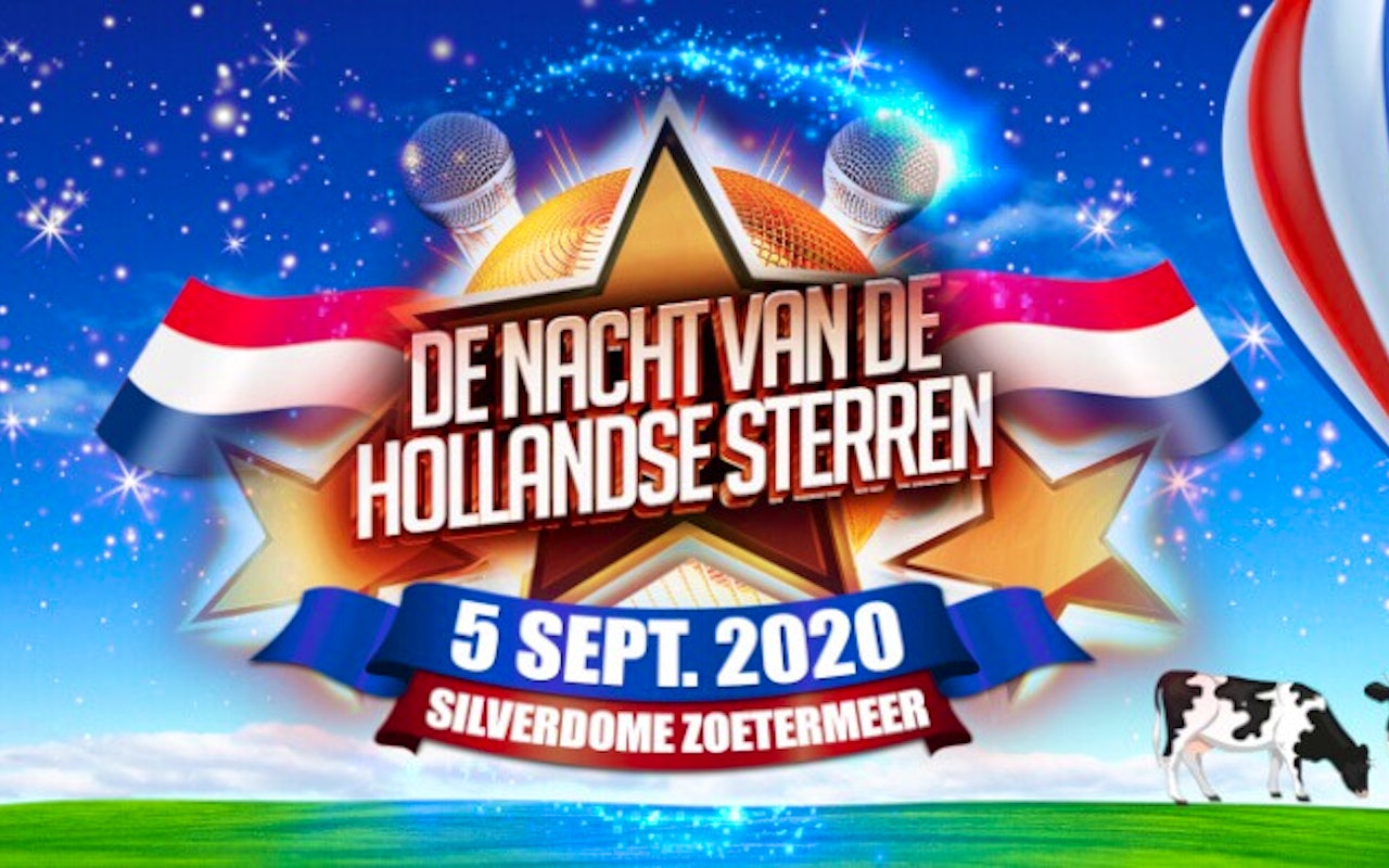 2 Tickets voor 'De Nacht van de Hollandse Sterren'!