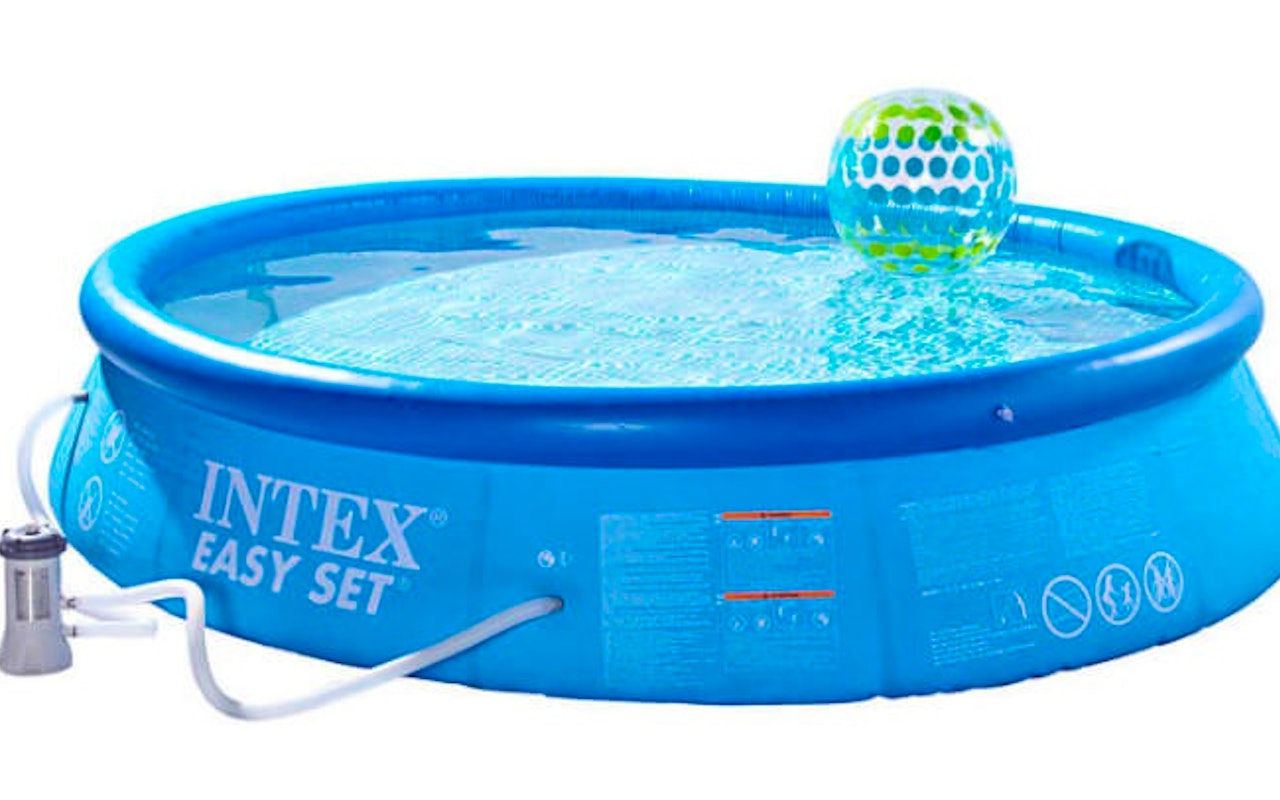 Intex Easy Set zwembad met een diameter van 457 cm!