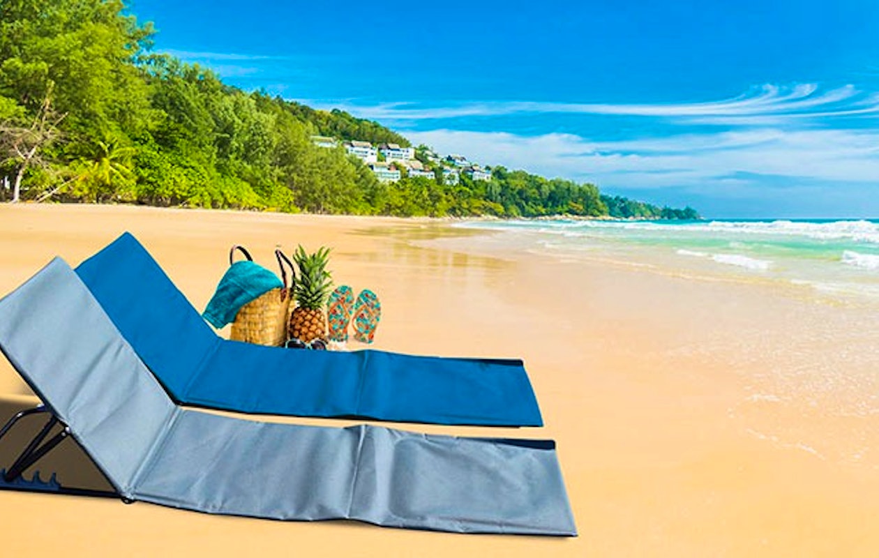 Opvouwbare strandmat in 3 kleuren!