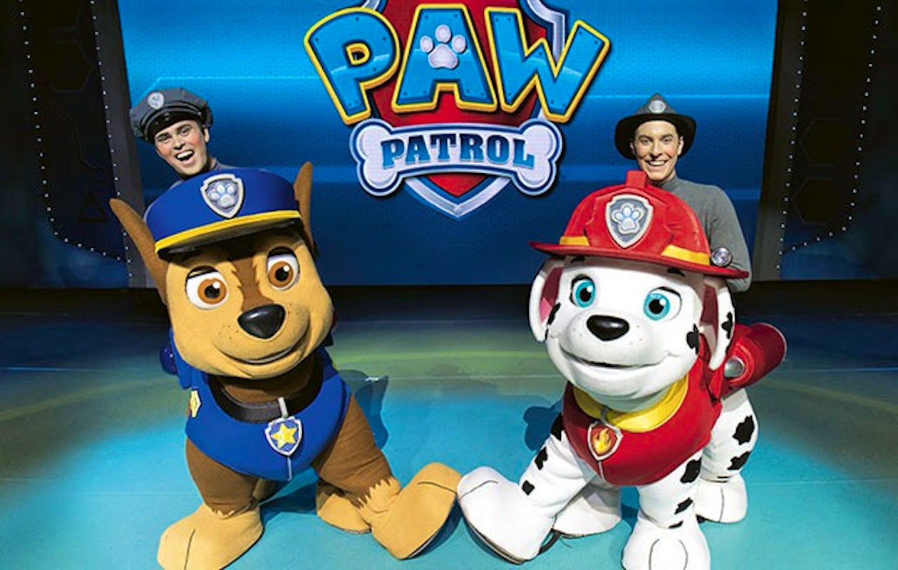 4 eerste rang tickets voor PAW Patrol Live! De Grote Race!