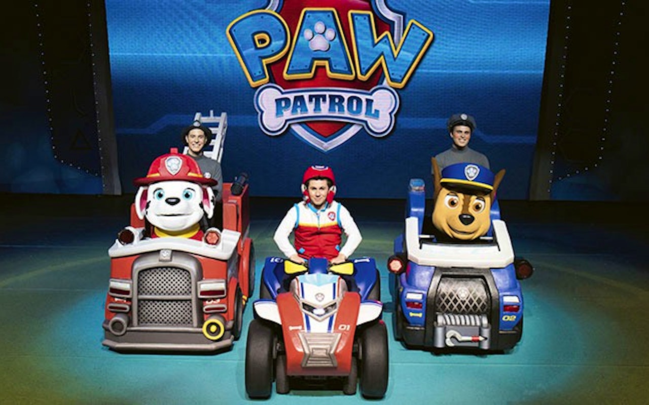 1e rang tickets voor de voorstelling PAW Patrol Live!