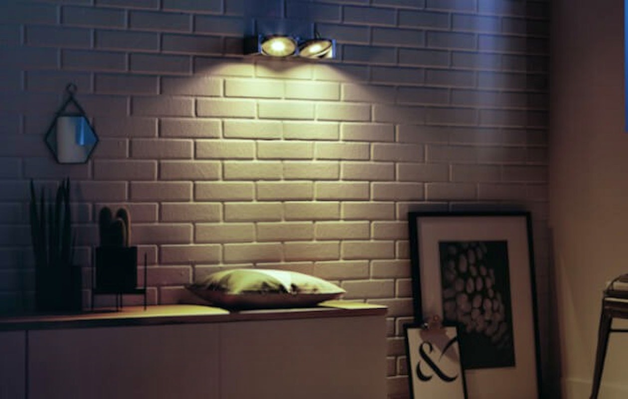 Geef jouw kamer sfeer met deze stijlvolle Philips wandspot!