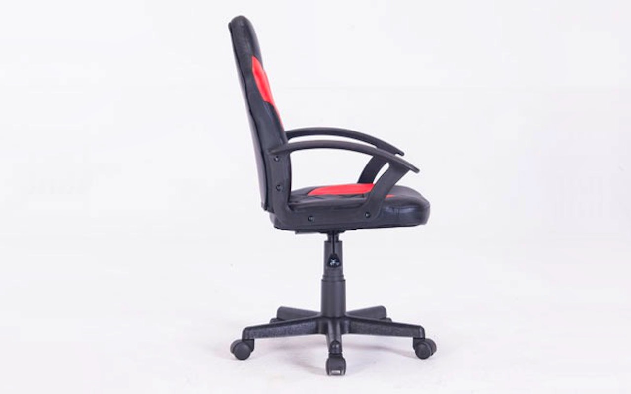Race door je werkzaamheden met deze comfortabele Racer bureaustoel