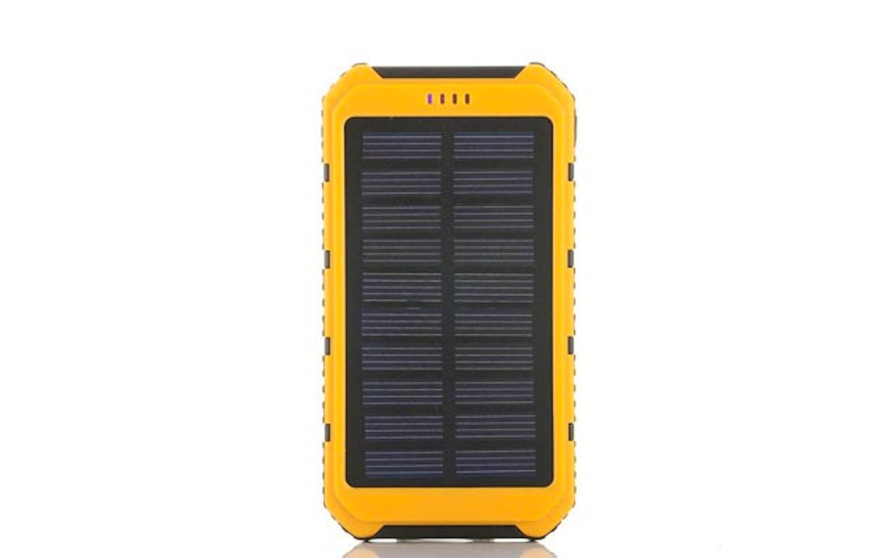 Dual Solar powerbank van 10.000 mAh!