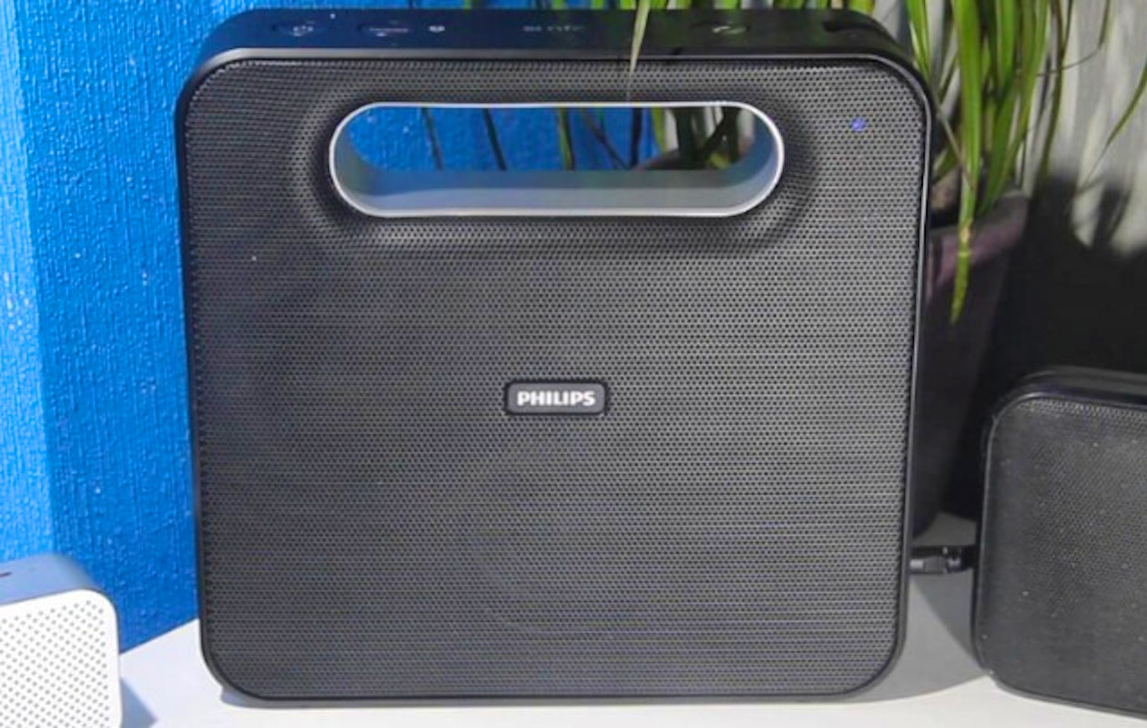 Mooie draagbare bluetooth speaker van Philips!