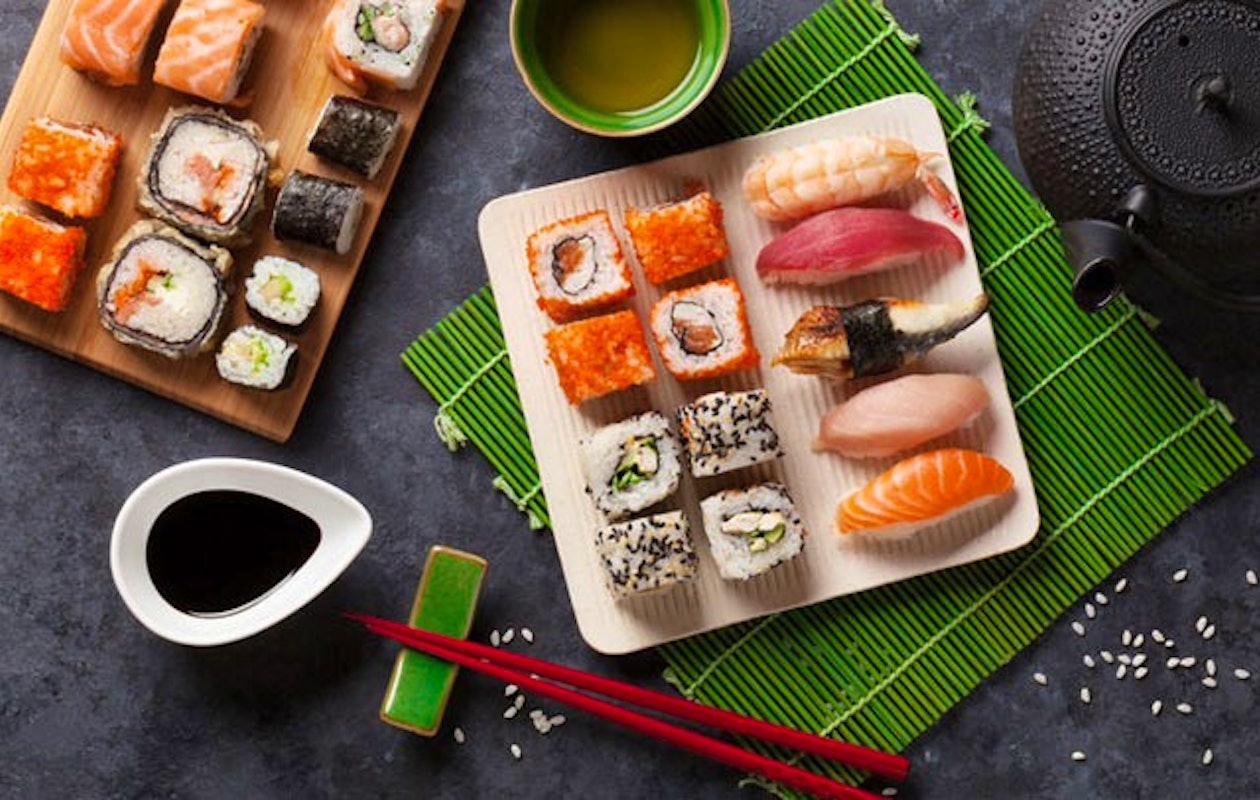 Samen smullen met het Sushi Sensation menu van SushiPoint!