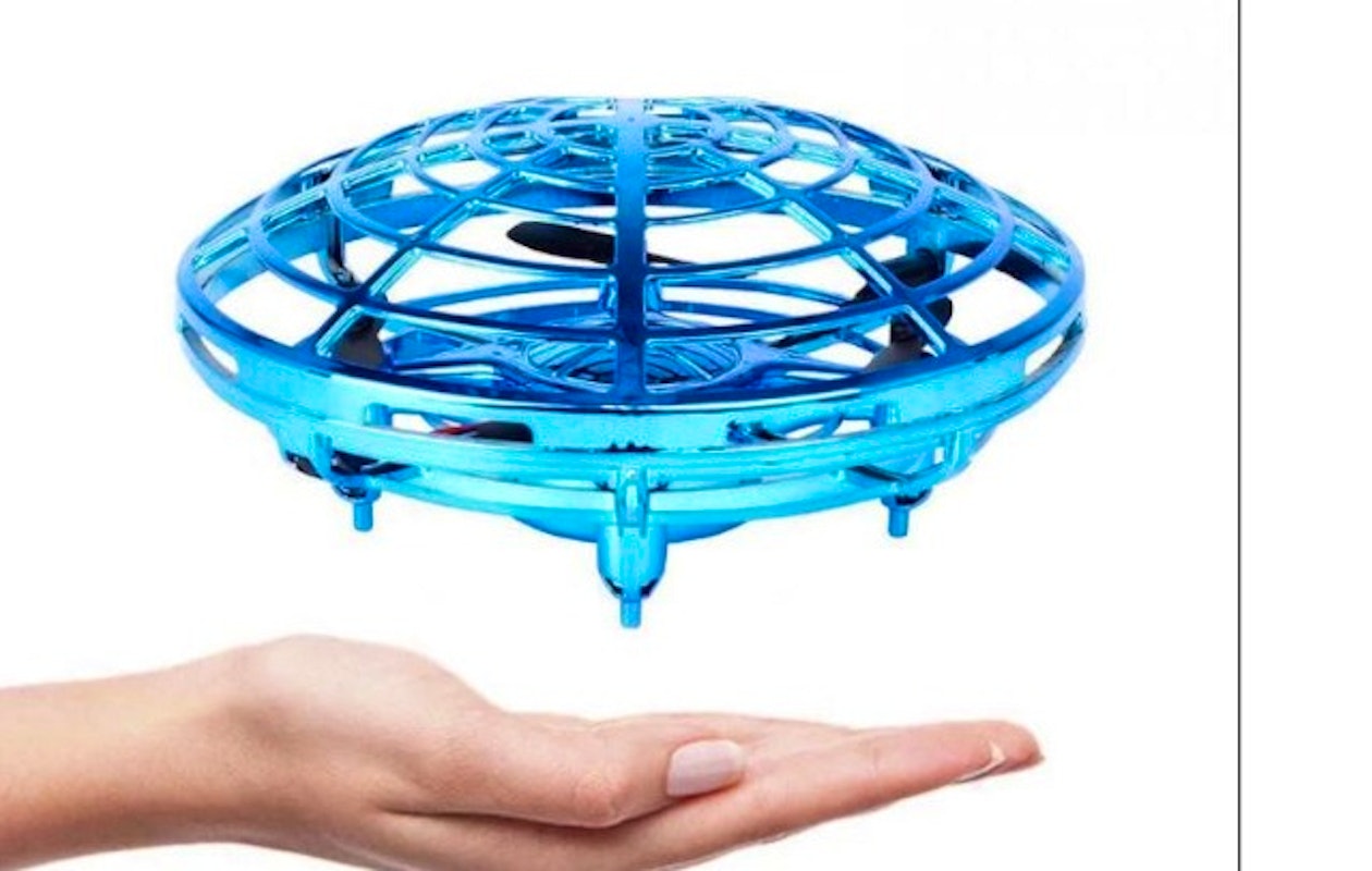 Kinder ufo mini drone in het blauw of rood!