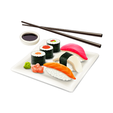 Sushi veilingen